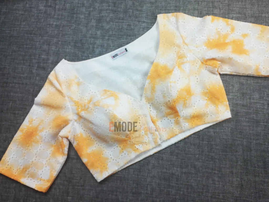 Printed Hakoba Blouse