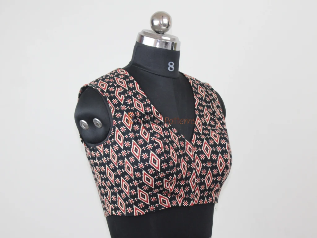 Ajrakh Print Blouse