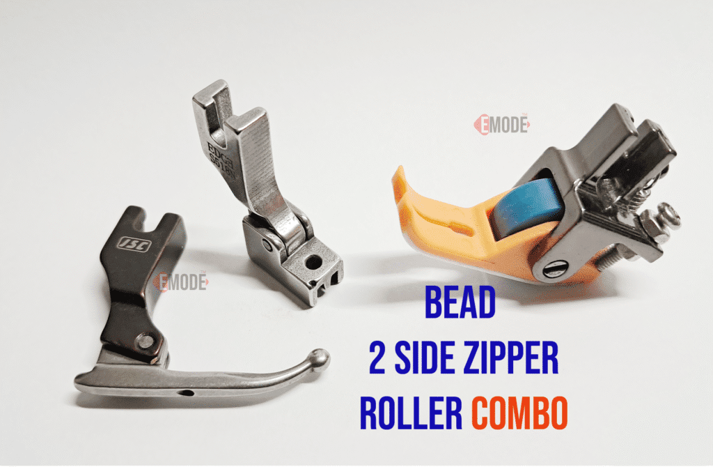 3 in one combo offer,Roller foot, Zipper foot, Bead foot (wedding dress)